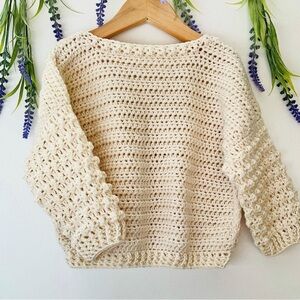 Cozy Cream Knit Sweater